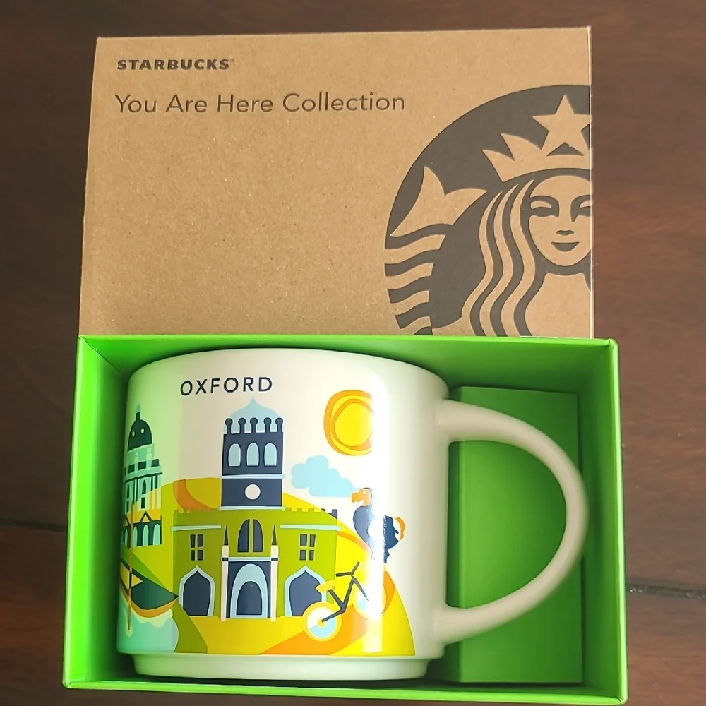 Starbucks OXFORD UK Coffee Tea Mug Brand New - Picture 1 of 4